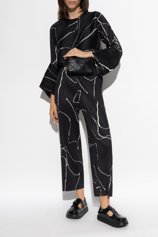 Pleats Please Issey Miyake Pleated trousers