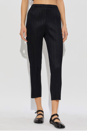 Pleats Please Issey Miyake Plissierte Hose