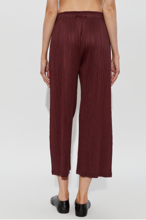 Pleats Please Issey Miyake Pleated trousers