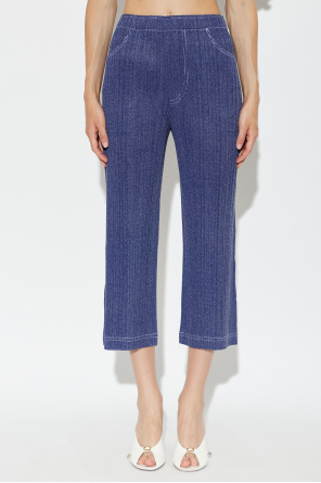 Pleats Please Issey Miyake Pleated trousers