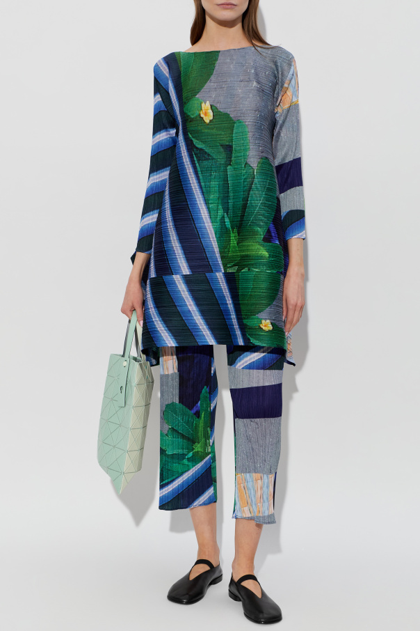 Pleats Please Issey Miyake Pleated trousers