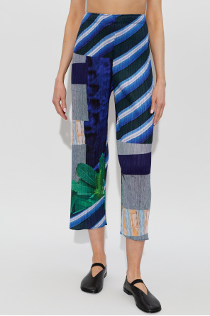 Pleats Please Issey Miyake Pleated trousers