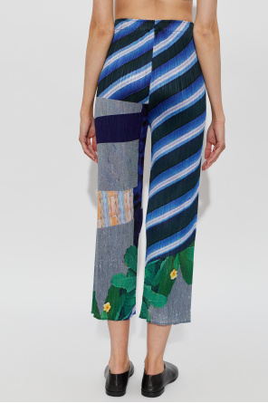 Pleats Please Issey Miyake Pleated trousers