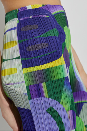 Pleats Please Issey Miyake Calças plissadas
