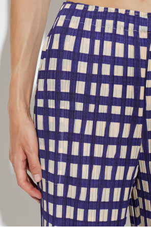Pleats Please Issey Miyake Pleated trousers