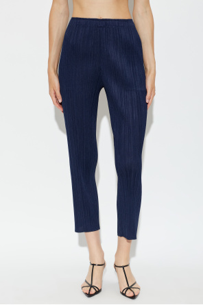 Pleats Please Issey Miyake Pleated trousers