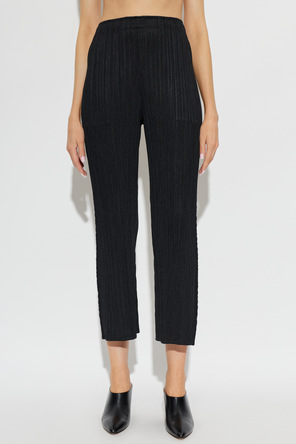 Pleats Please Issey Miyake Pleated trousers
