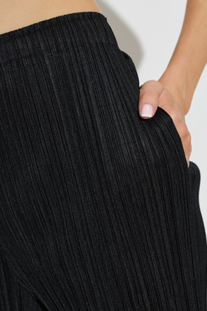 Pleats Please Issey Miyake Pleated trousers