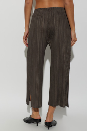 Pleats Please Issey Miyake Pantaloni plisati