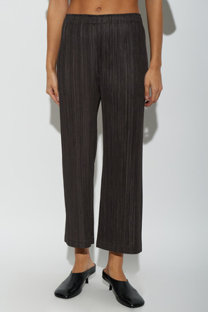 Pleats Please Issey Miyake Pantaloni plisati