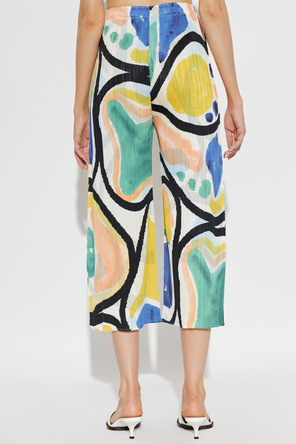 Pleats Please Issey Miyake Pleated trousers