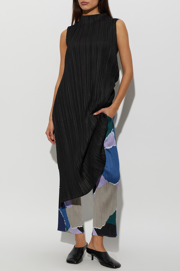 Pleats Please Issey Miyake Pleated trousers