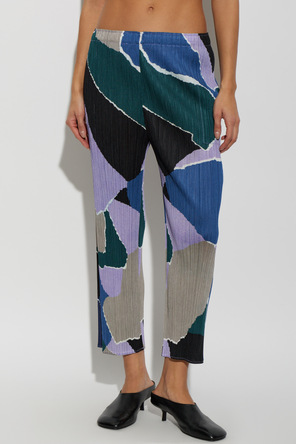 Pleats Please Issey Miyake Pleated trousers