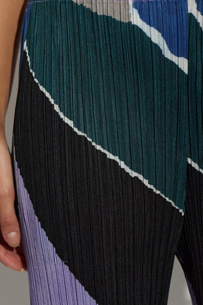 Pleats Please Issey Miyake Pleated trousers