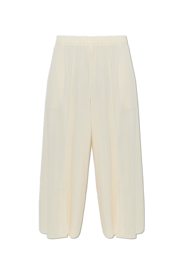 Wide-leg pleated trousers od Pleats Please Issey Miyake
