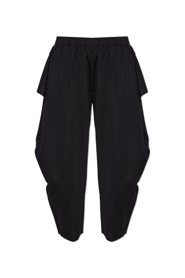 Wide-leg pleated trousers od Pleats Please Issey Miyake