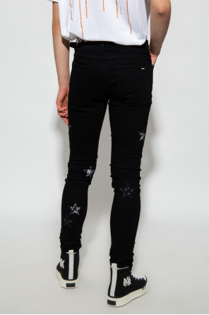 Amiri ‘Bandana Star’ skinny jeans