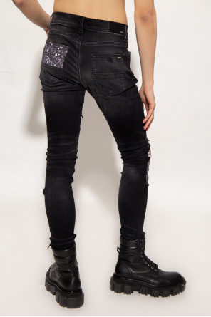 Amiri Diesel Kids distressed-effect slim-fit jeans