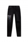 Spanx Plus Distressed skinny jeans