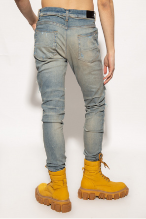 Amiri ‘Plaid Thrasher’ skinny jeans