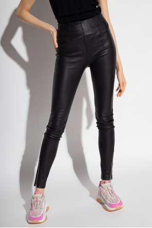 Amiri Leather Ports trousers