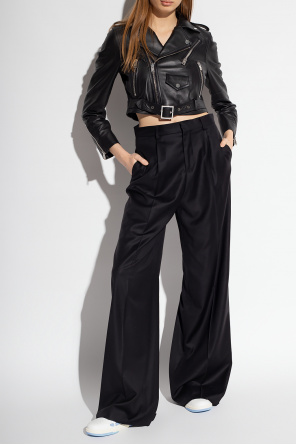 Wide leg trousers od Amiri