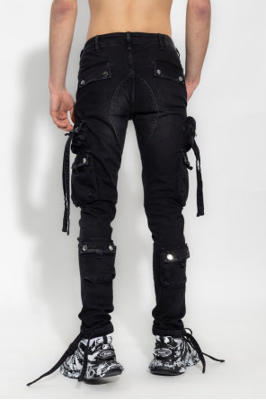 Amiri Jeans with multiple pockets