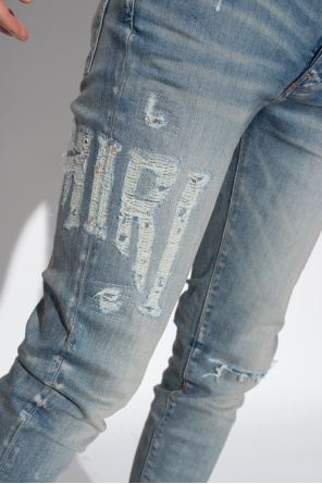Amiri Jeans with logo