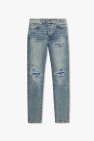 Calvin Klein Jeans Plus T-shirt avec petit monogramme à teinture végétale Bleu