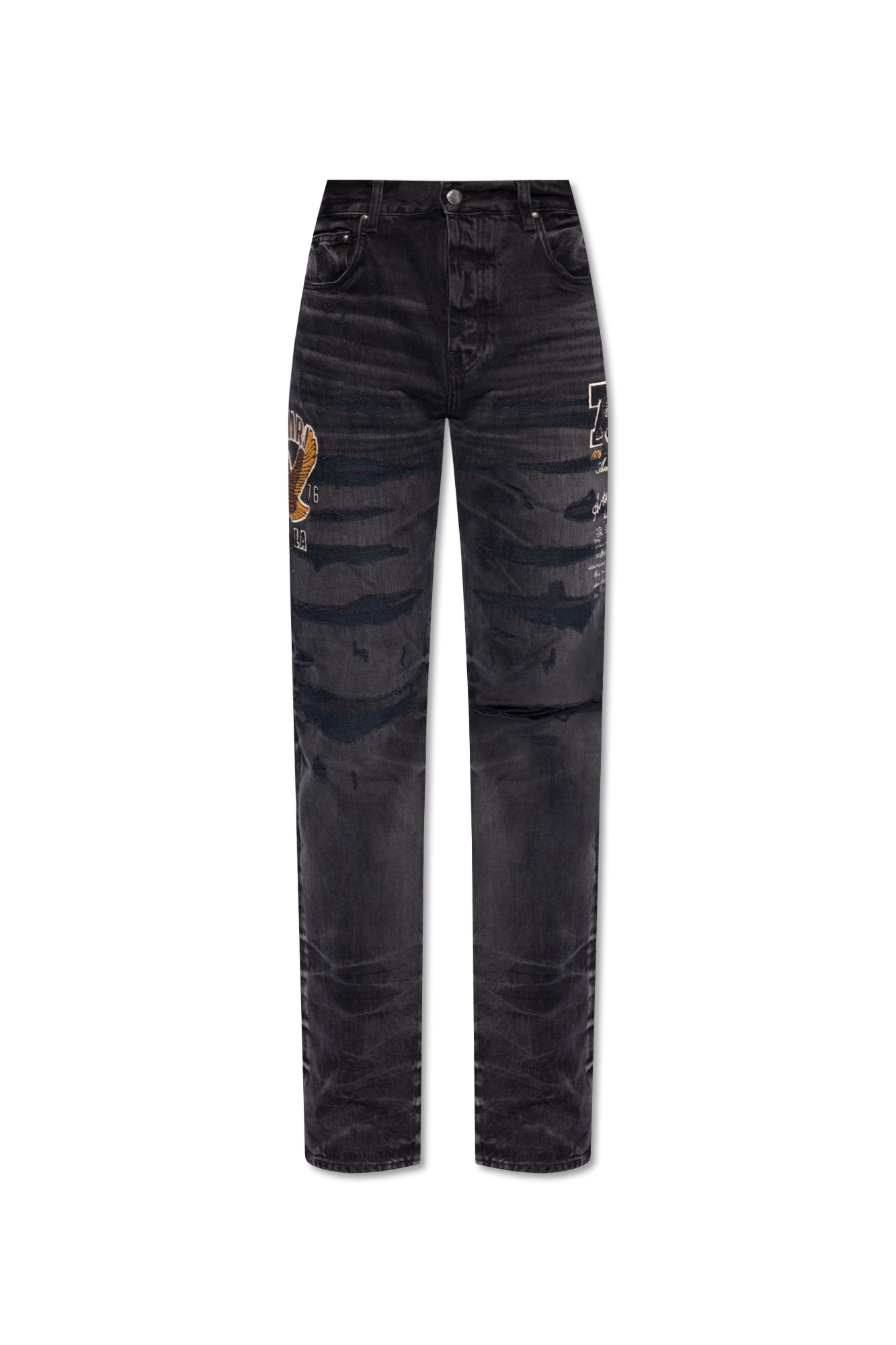 Amiri Jeans with vintage effect