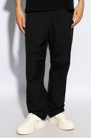 A.P.C. Pants with cuffs tightened by drawstrings