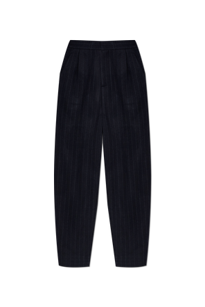 Wollhose mit Streifenmuster