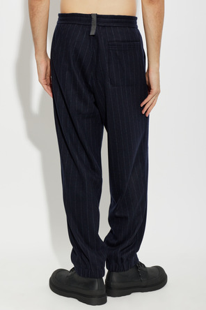 Sease Wool trousers with a striped pattern