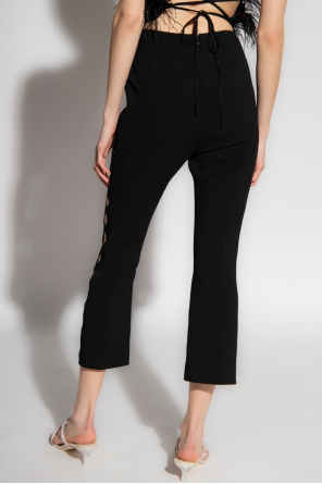 Cult Gaia ‘Cressida’ Cotton trousers with slits