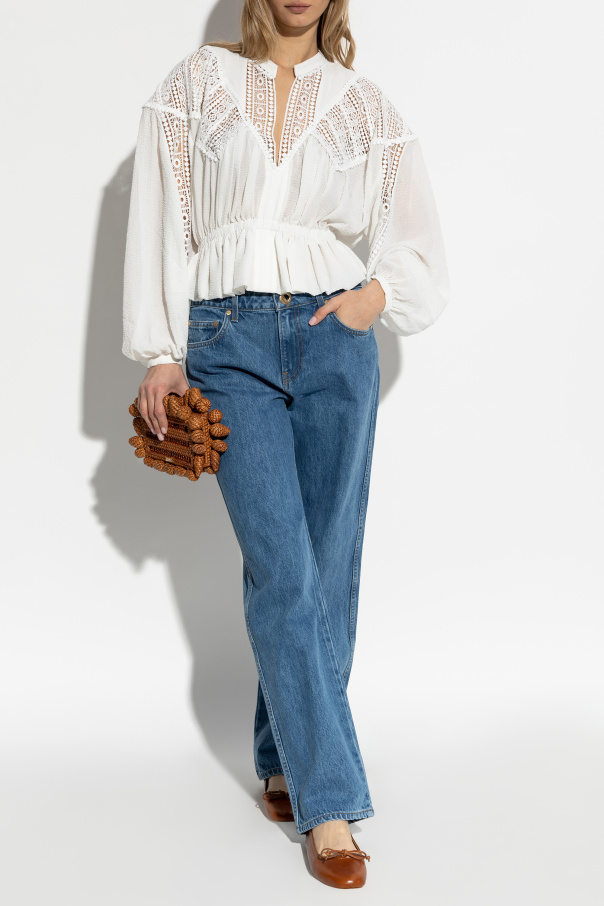 Cult Gaia Jeans mit geradem Bein