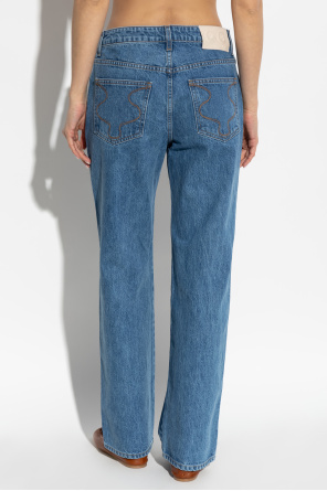Cult Gaia Jeans mit geradem Bein