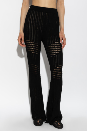 Akep Trousers with flared legs