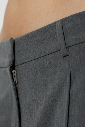 Akep Pressed trousers with tie hems