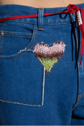 Marni Jeans with patches