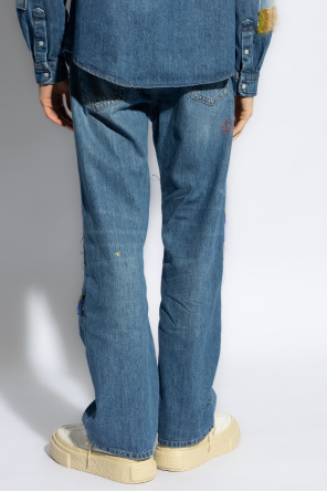 Marni Jeansy z naszywkami