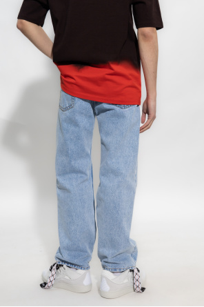 Marni marni paperbag waist wide leg trousers item