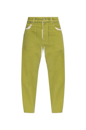 Straight-leg jeans