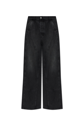 Straight-leg jeans