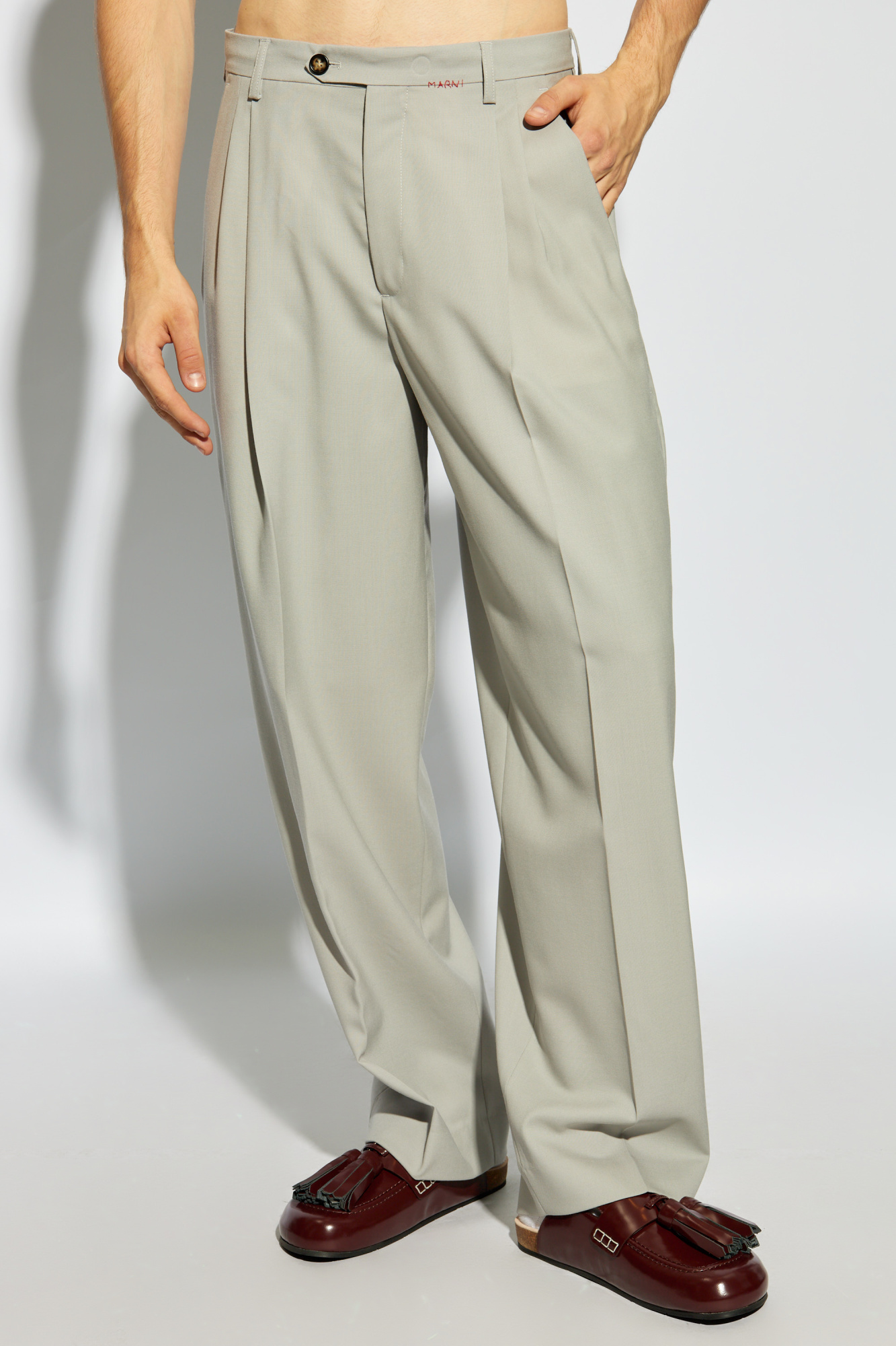 Marni Creased trousers