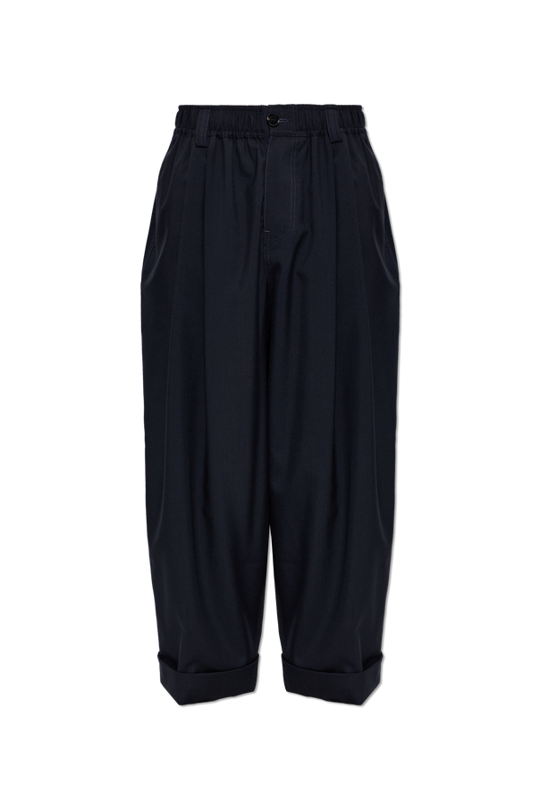 Loose-fit wool trousers od Marni