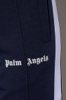Palm Angels Side stripe lurex trousers