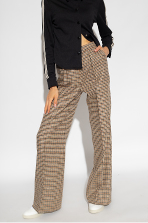Palm Angels Wool Wide trousers