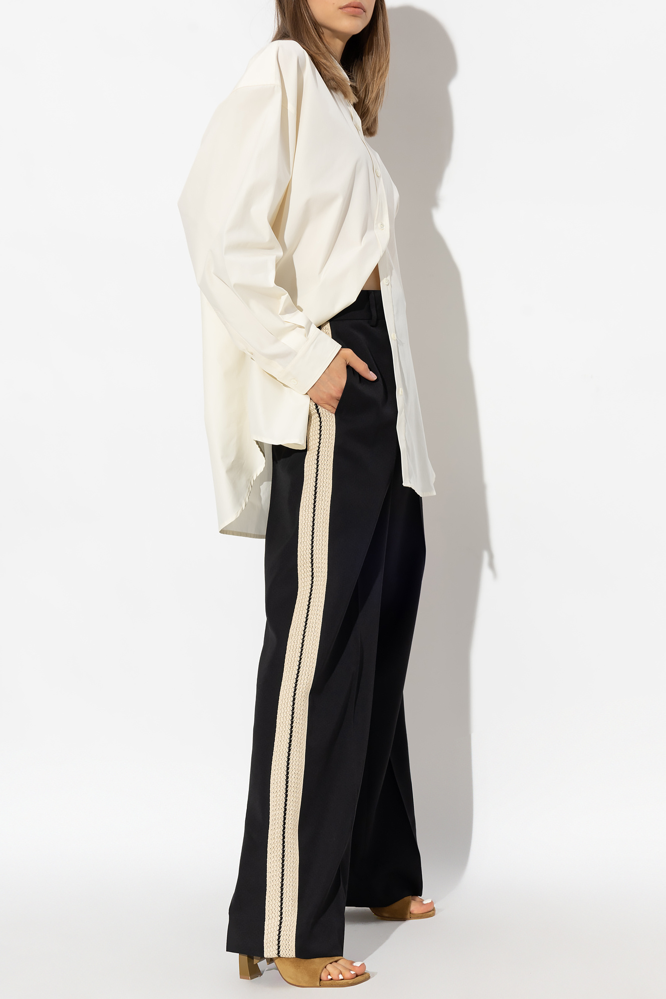 Palm Angels Pleat-front trousers