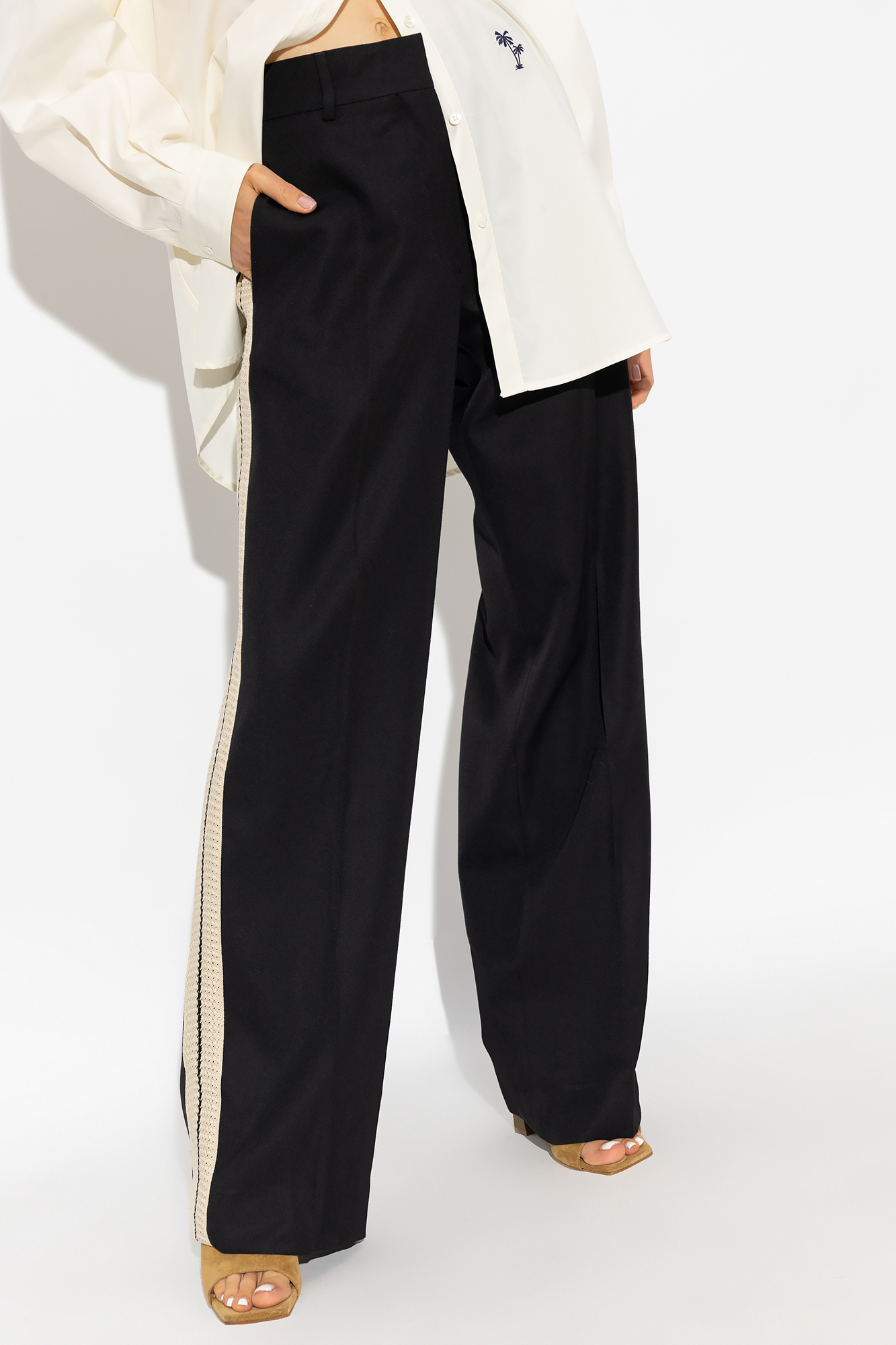 Palm Angels Pleat-front trousers