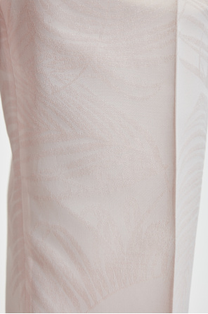 Palm Angels Spodnie z motywem kwiatowym